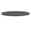30" Steel Mesh Round Cafe Tabletop with Harvest Edge Band