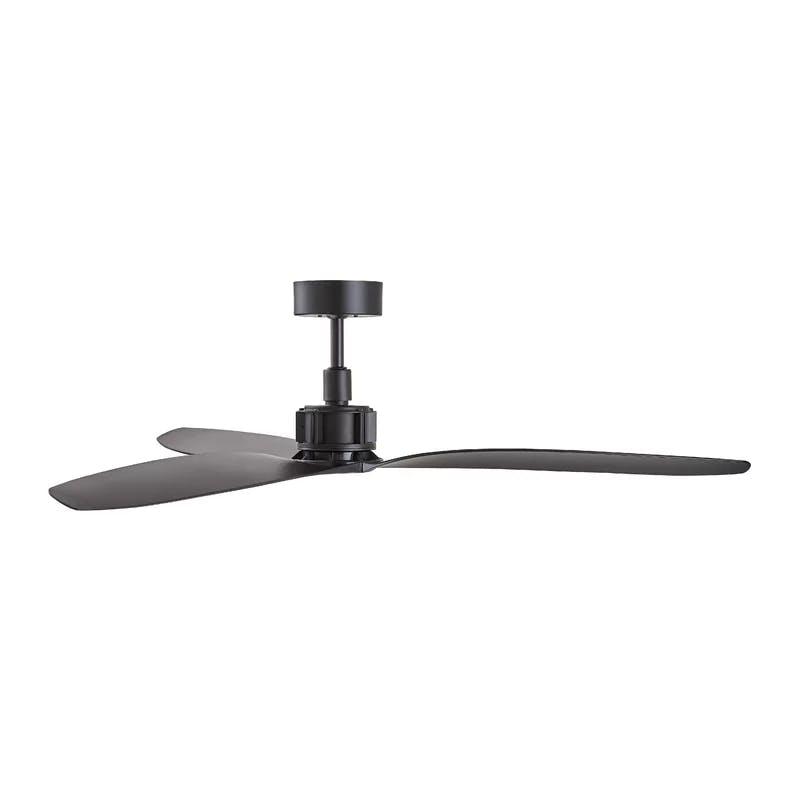 Viceroy Urban Edge 52'' Matte Black 3-Blade Ceiling Fan with Remote
