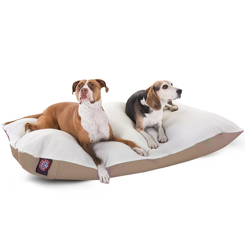 Orthopedic Elevated Outdoor Large Pet Bed in Khaki