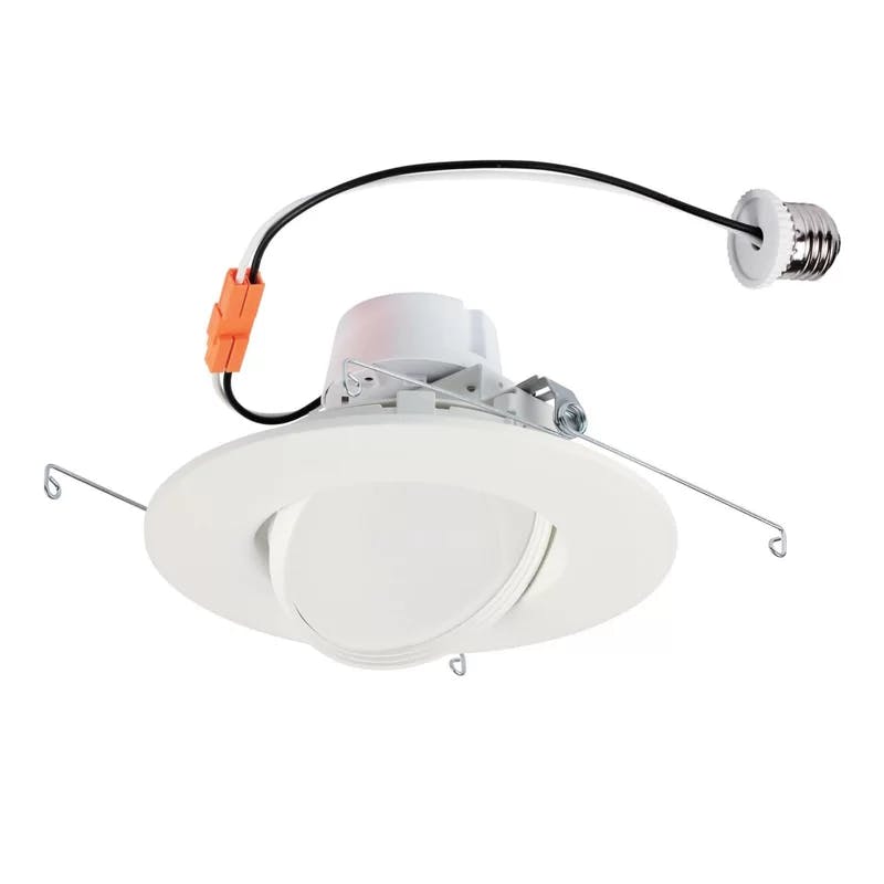 Sloped Ceiling Adjustable LED Downlight in Frost, Energy Star Certified