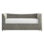 Elegant Gray Velvet Twin Daybed with Tufted Trundle