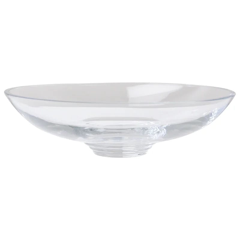 Global Views 12'' Round Glass Coupe Bowl