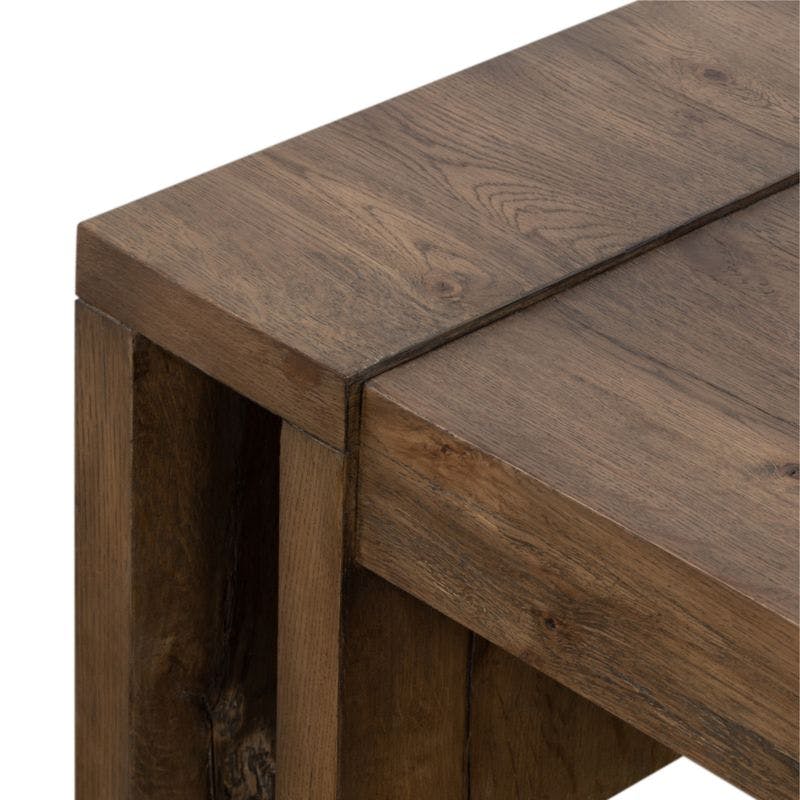 Cleave Oak Wood Coffee Table