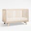 Hudson Washed Natural 3-in-1 Convertible Crib with Toddler Bed Kit
