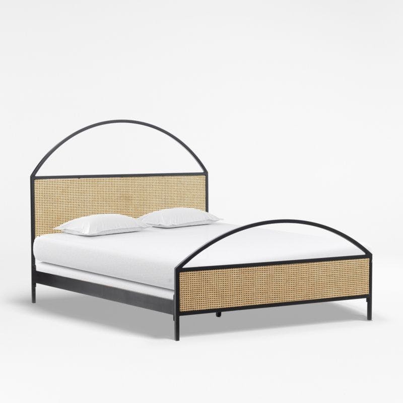 Libby Queen Cane Bed Frame