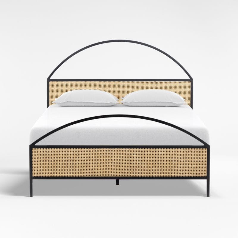 Libby Queen Cane Bed Frame