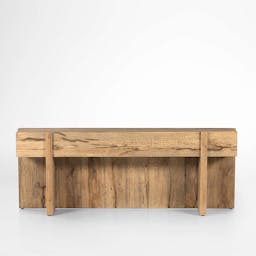 Mackinley Oak Wood Console Table