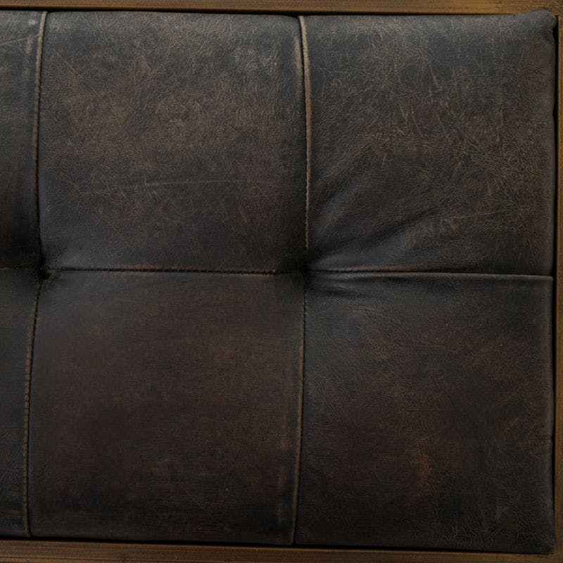 Ottilie Leather Bench