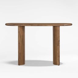 Panos Acacia Wood Console Table