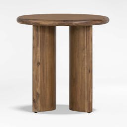 Panos Acacia Wood End Table