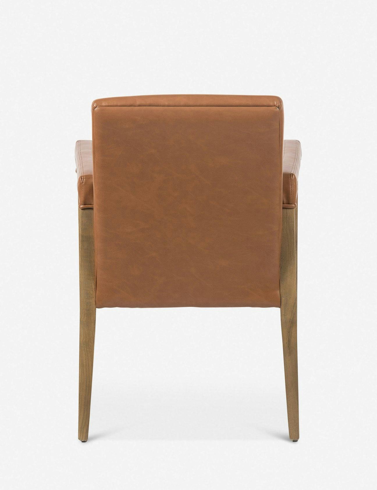 Marla Dining Chair - Tan Leather