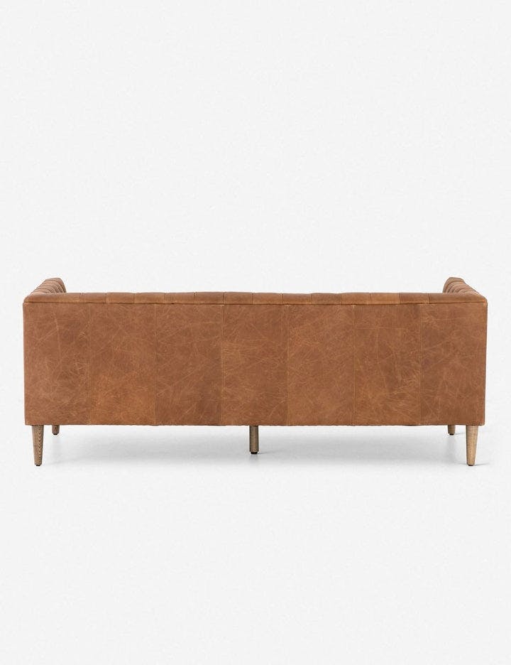 Breanne Leather Sofa - Small