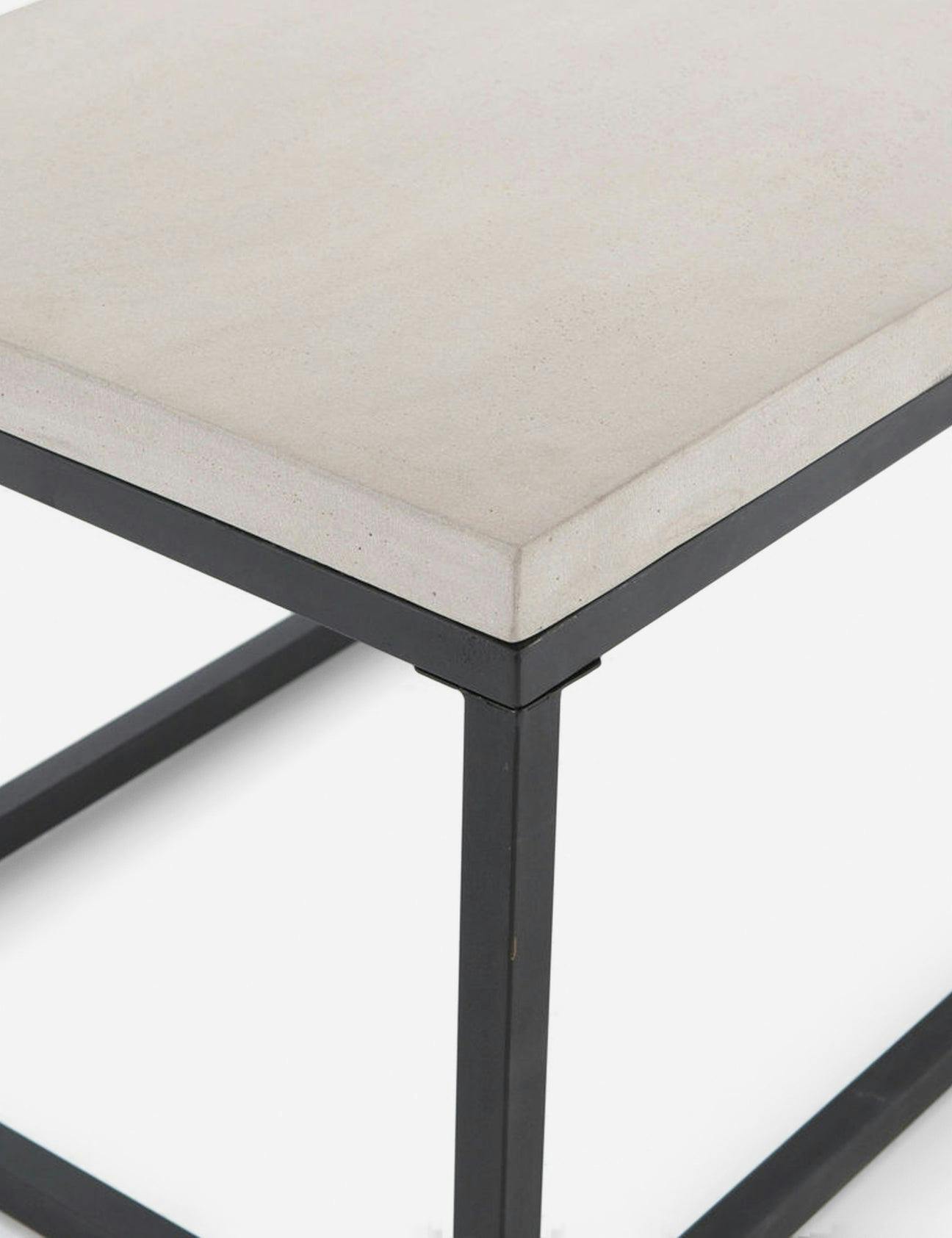 Enid Indoor / Outdoor Coffee Table - Gray