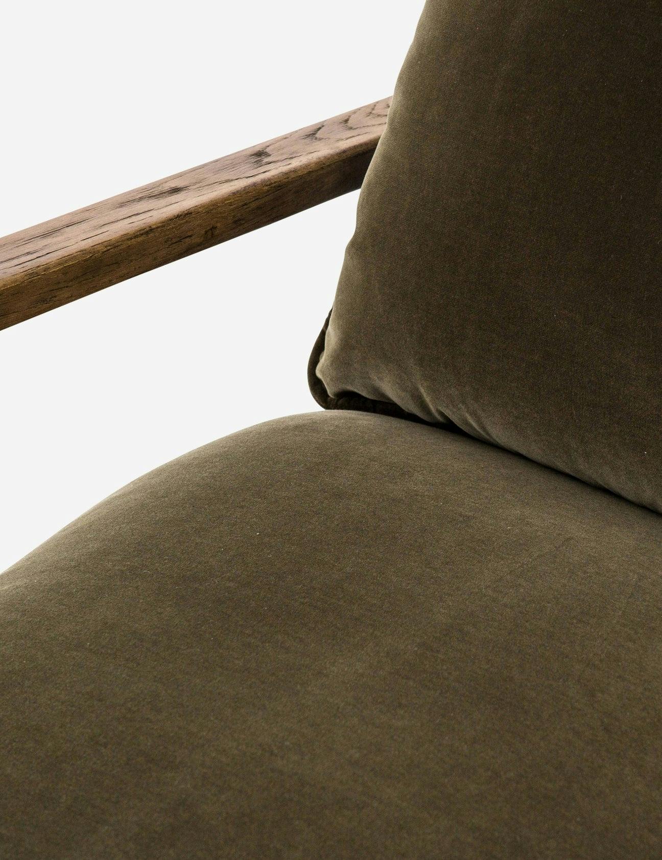 Krista Accent Chair - Olive Green