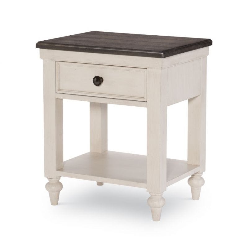 Cameron 1 Drawer Solid Wood Nightstand