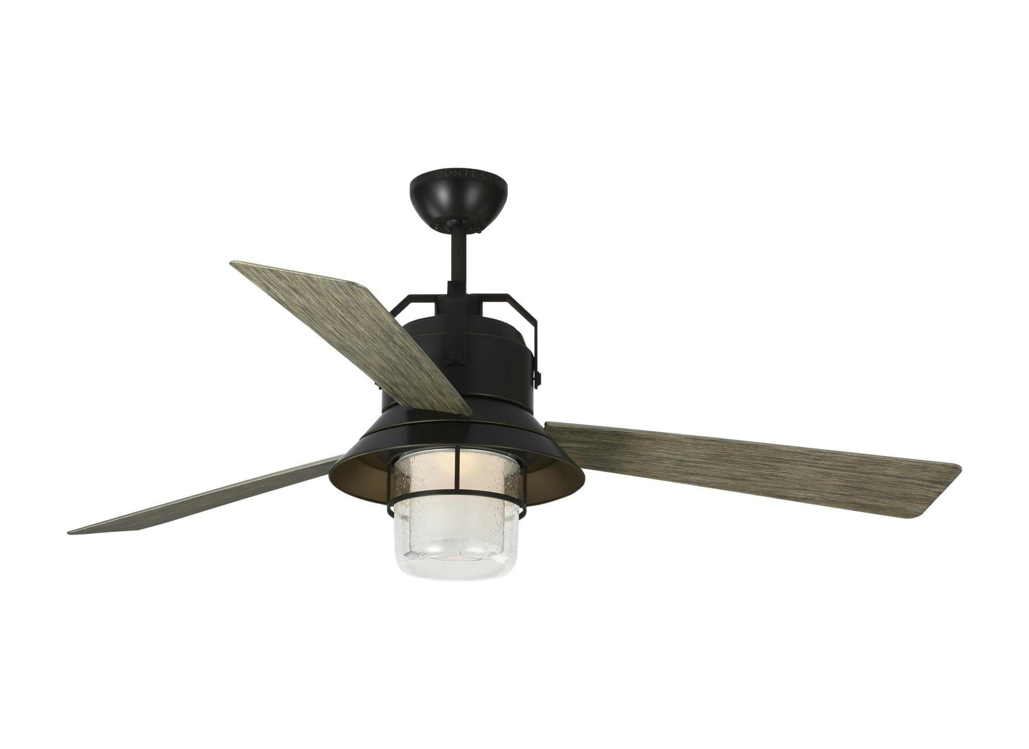 Boynton 54" Antique Bronze LED Outdoor Ceiling Fan with Remote