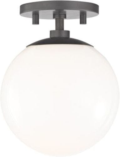 Mitzi H105601-OB Stella-One Light Semi-Flush Mount in Style-7.5 Inches Wide by 9.25 Inches High, Finish Color: Old Bronze