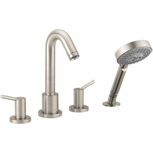 Talis S Double Handle Deck Mounted Roman Tub Faucet Trim with Handshower