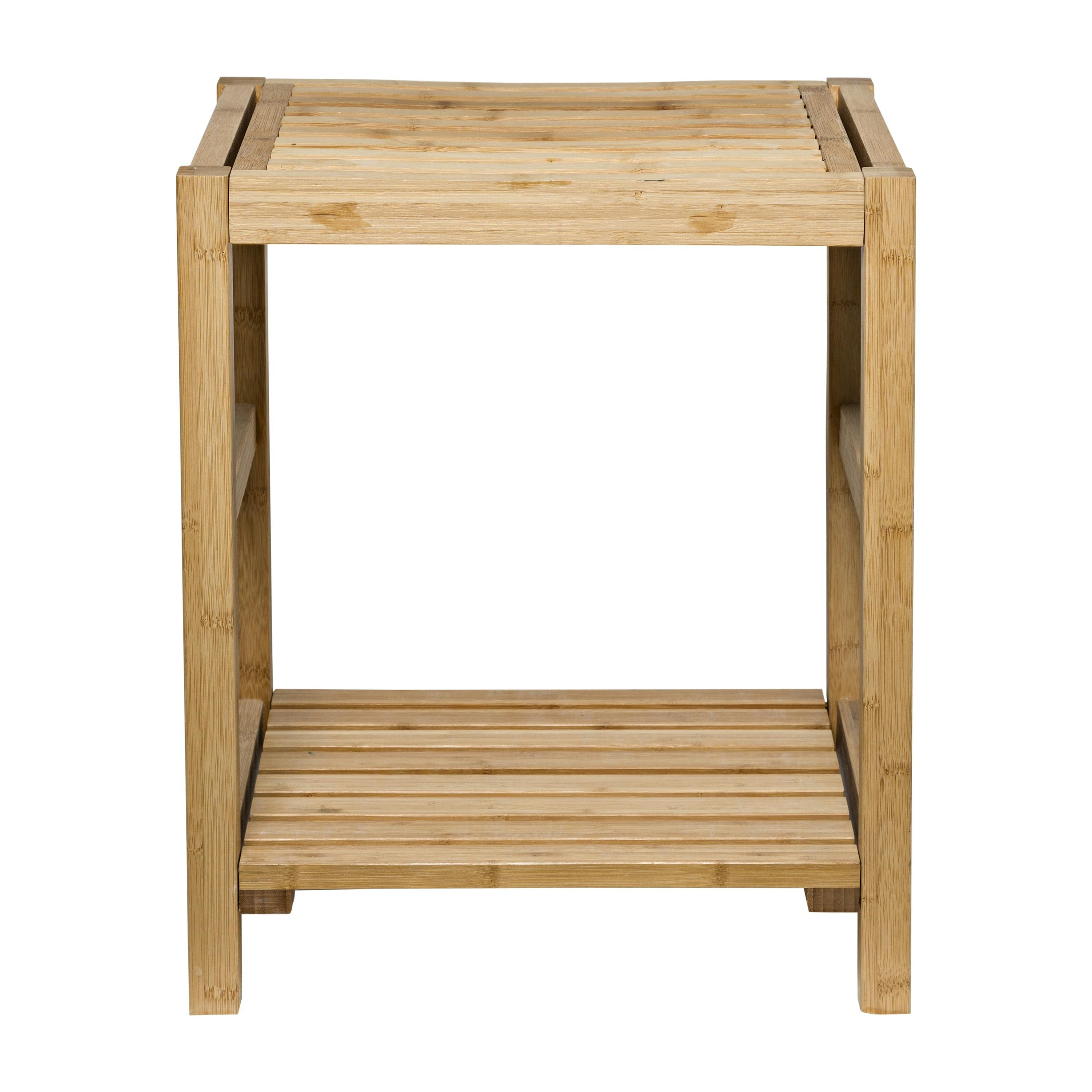 Belle Natural Bamboo Spa Bench
