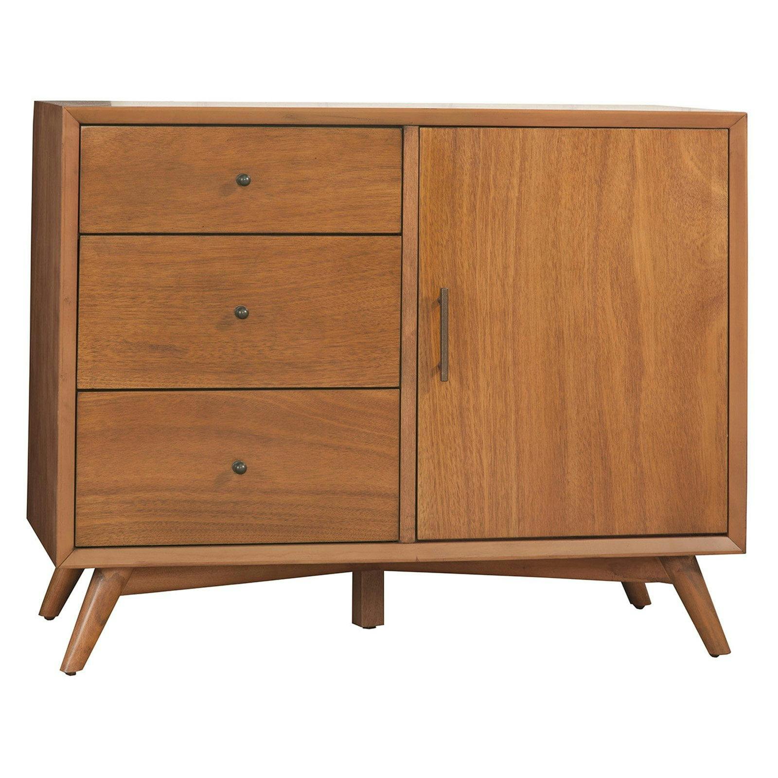 Williams 40"W Acorn Solid Wood 3-Drawer 1-Door Accent Cabinet