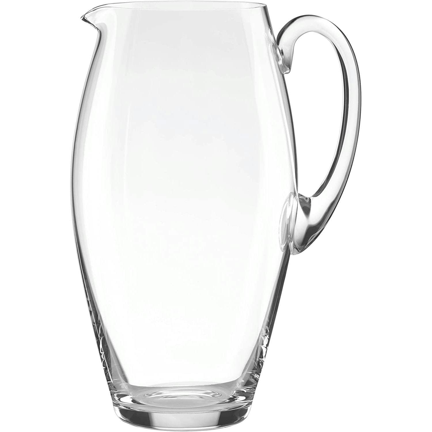 Elegant Tuscany 80 oz Clear Crystal Contemporary Pitcher