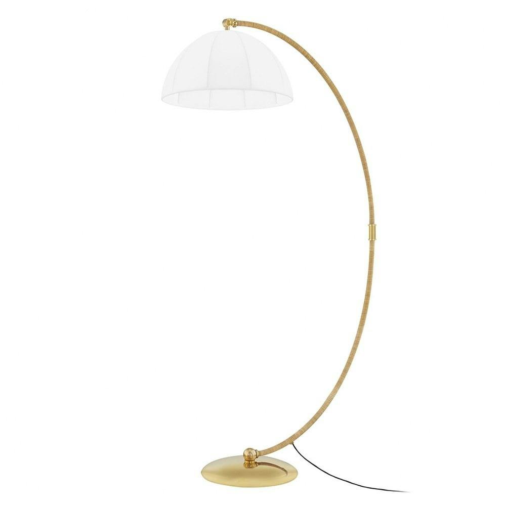 Danuta Floor Lamp - Antique Brass