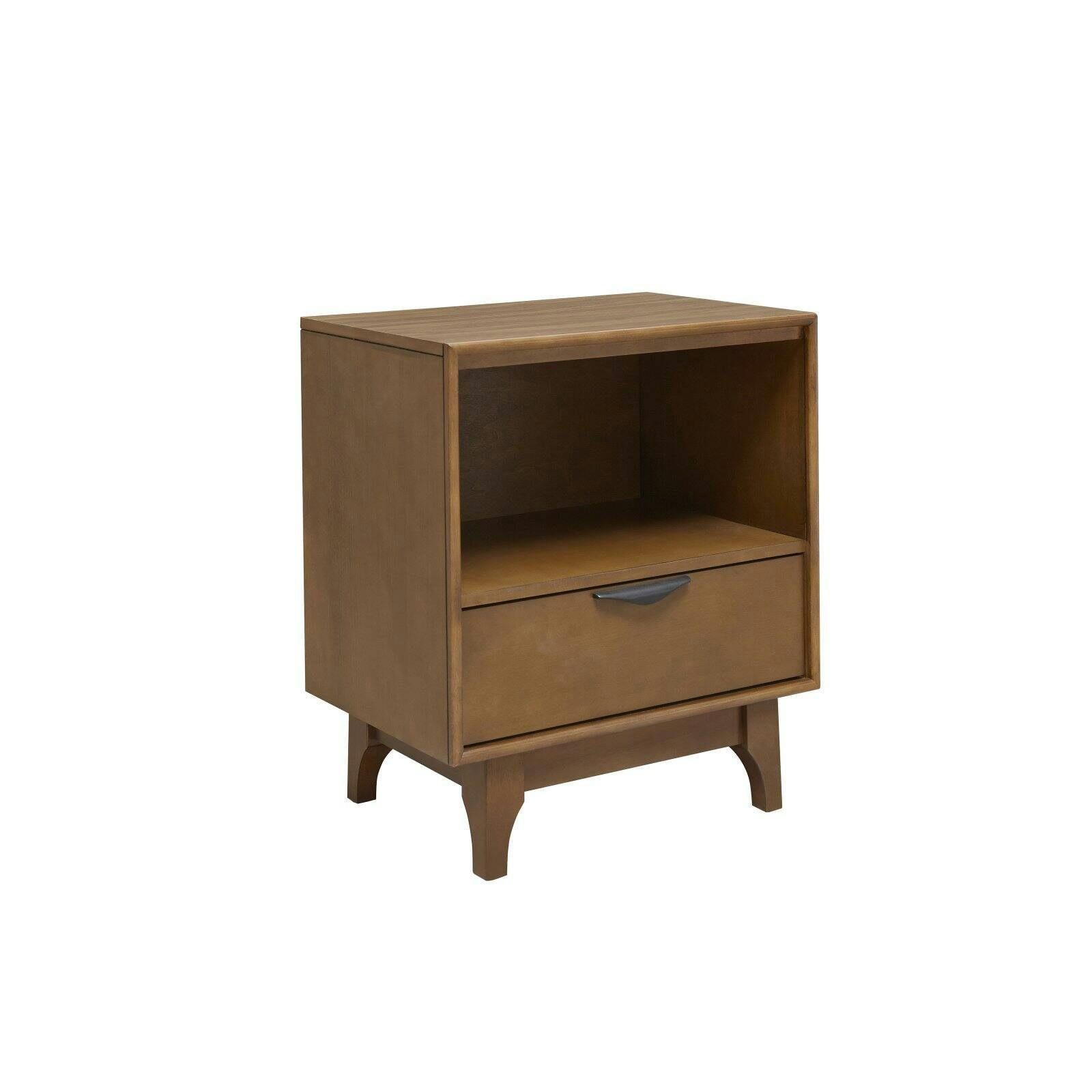 Progressive Furniture Mid-Mod 1 Drawer Nightstand
