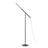Adesso Home ADS360 Gravity Wood LED Floor Lamp in Black