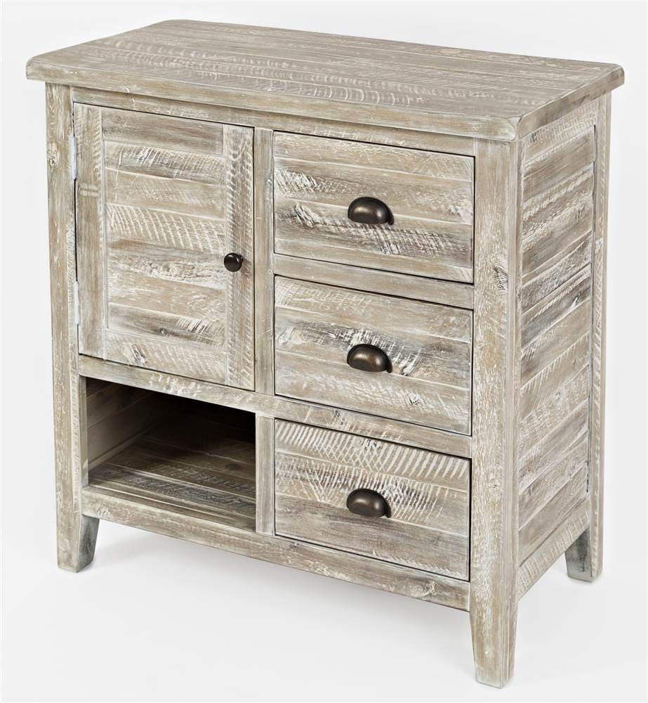 Accent Chest in Washed Gray Finish