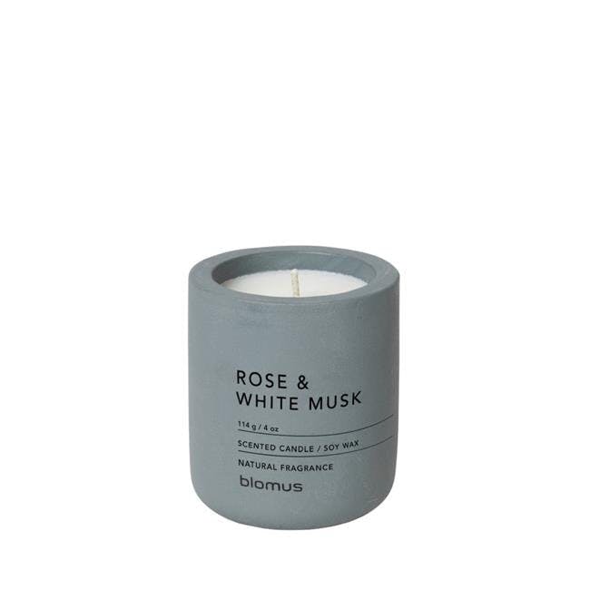 Fragra Rose & White Musk Scented Jar Candle
