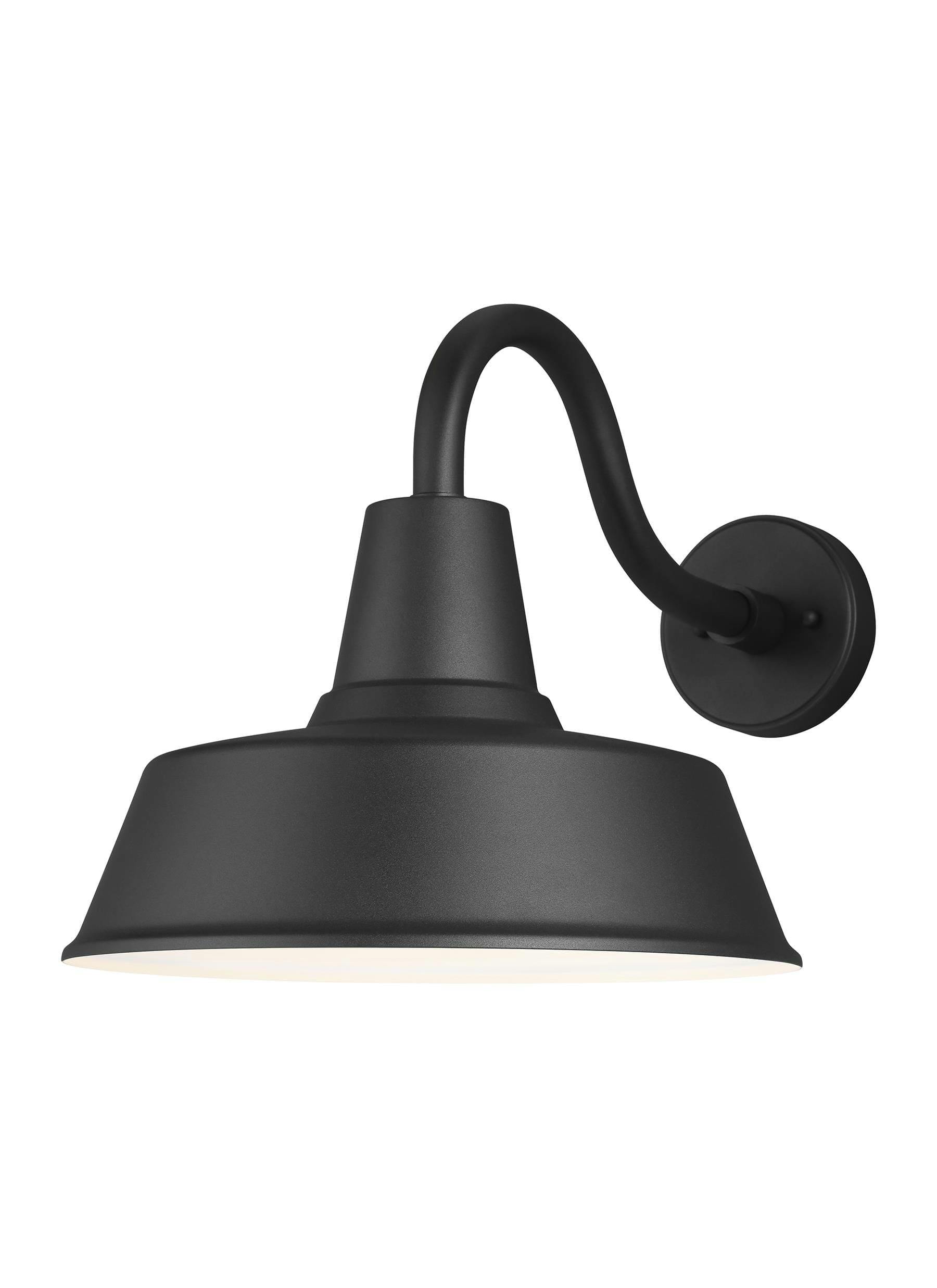 Fisher Outdoor Sconce - Black / 14" Dia