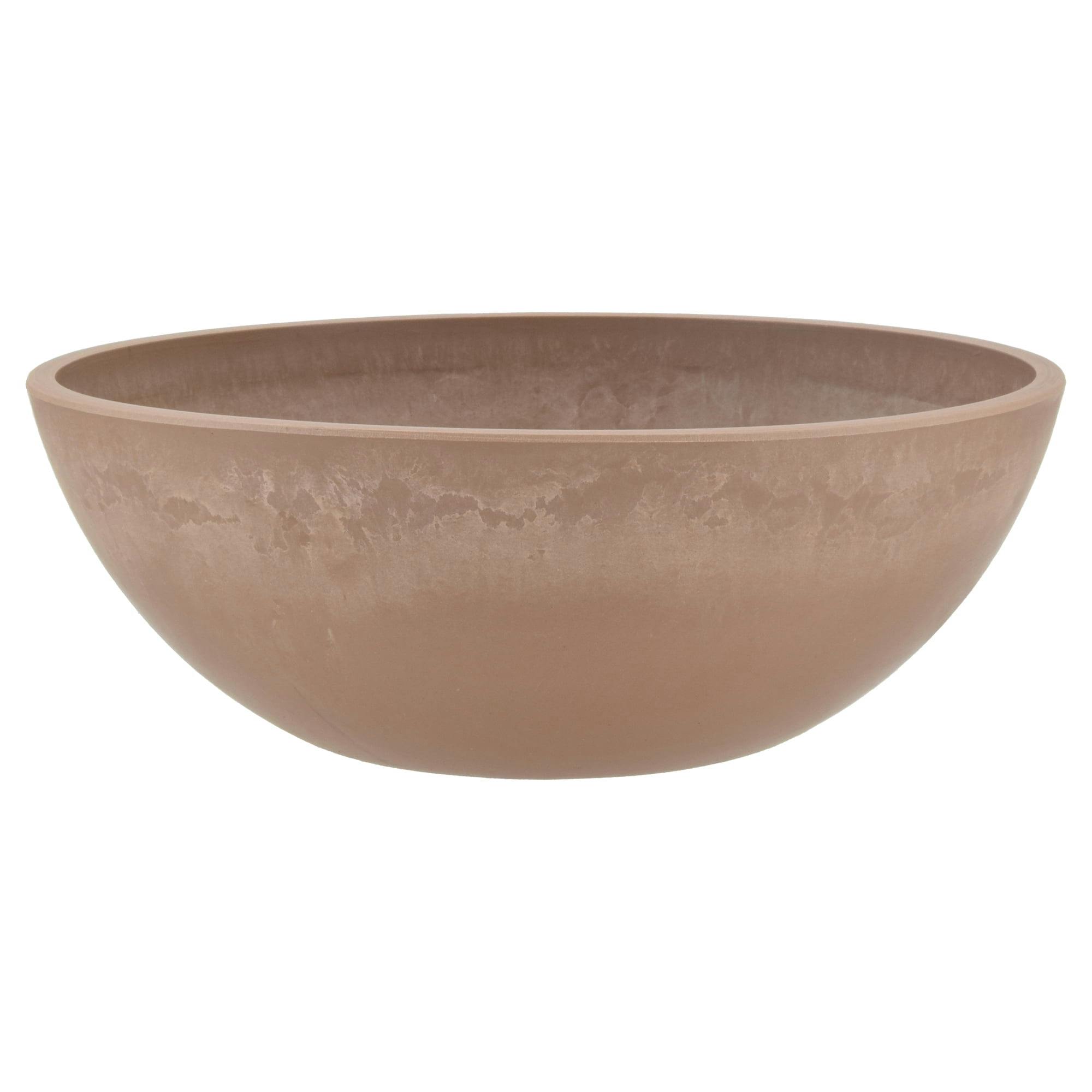 Haven 8" Taupe Outdoor Pot Planter