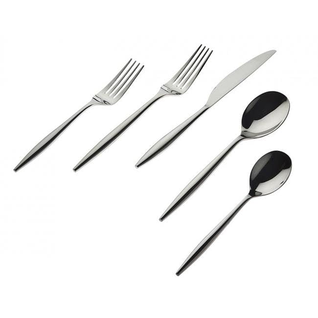 Milano 20 Piece 18/10 Stainless Steel Flatware Set, Service for 4