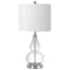 Galliano 20.5" Clear Glass Mini Table Lamp