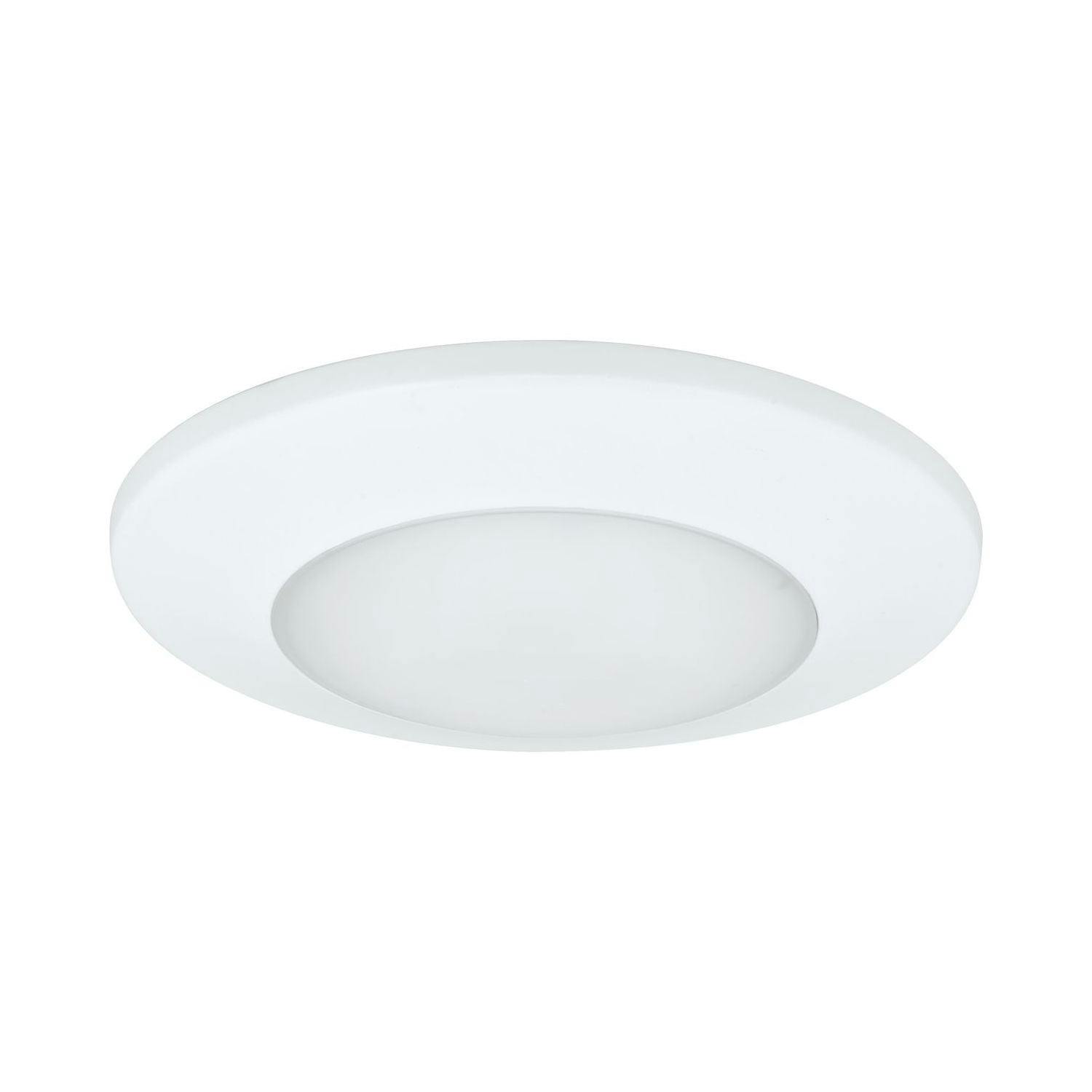 Sleek White 7.5" LED Flush Mount Light with Energy Star