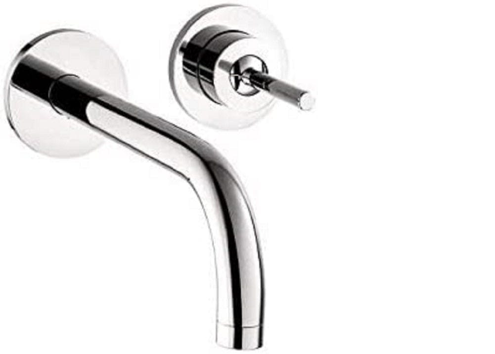 Eco-Friendly Brushed Nickel Wall-Mounted Modern Faucet