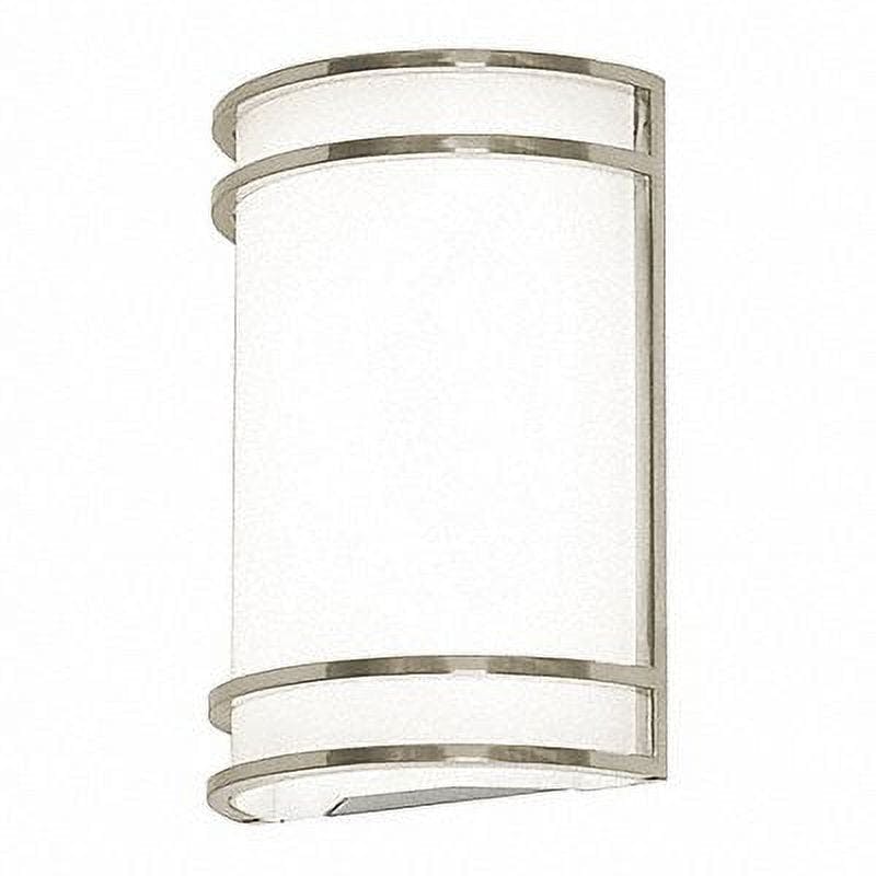 Ventura 9.88" Brushed Nickel Dimmable LED Wall Sconce