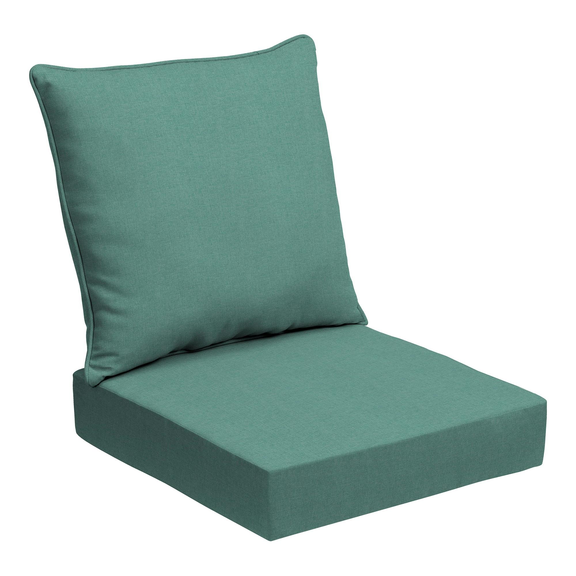 Eco-Friendly Seafoam Green Recycled Adirondack Chair Cushion