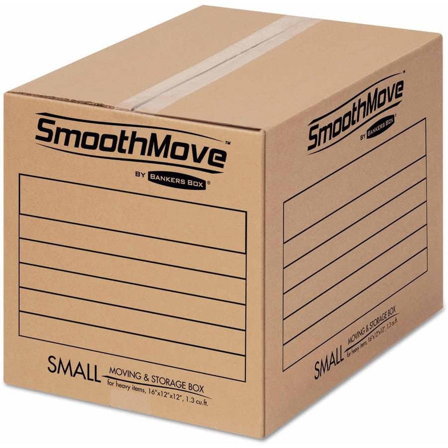 Eco-Friendly 12"x12"x16" Corrugated Cardboard Moving Boxes - Pack of 25