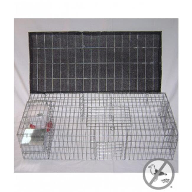 Humane Pigeon Capture Kit with Shade, Water & Food Containers, 35"x16"x8"