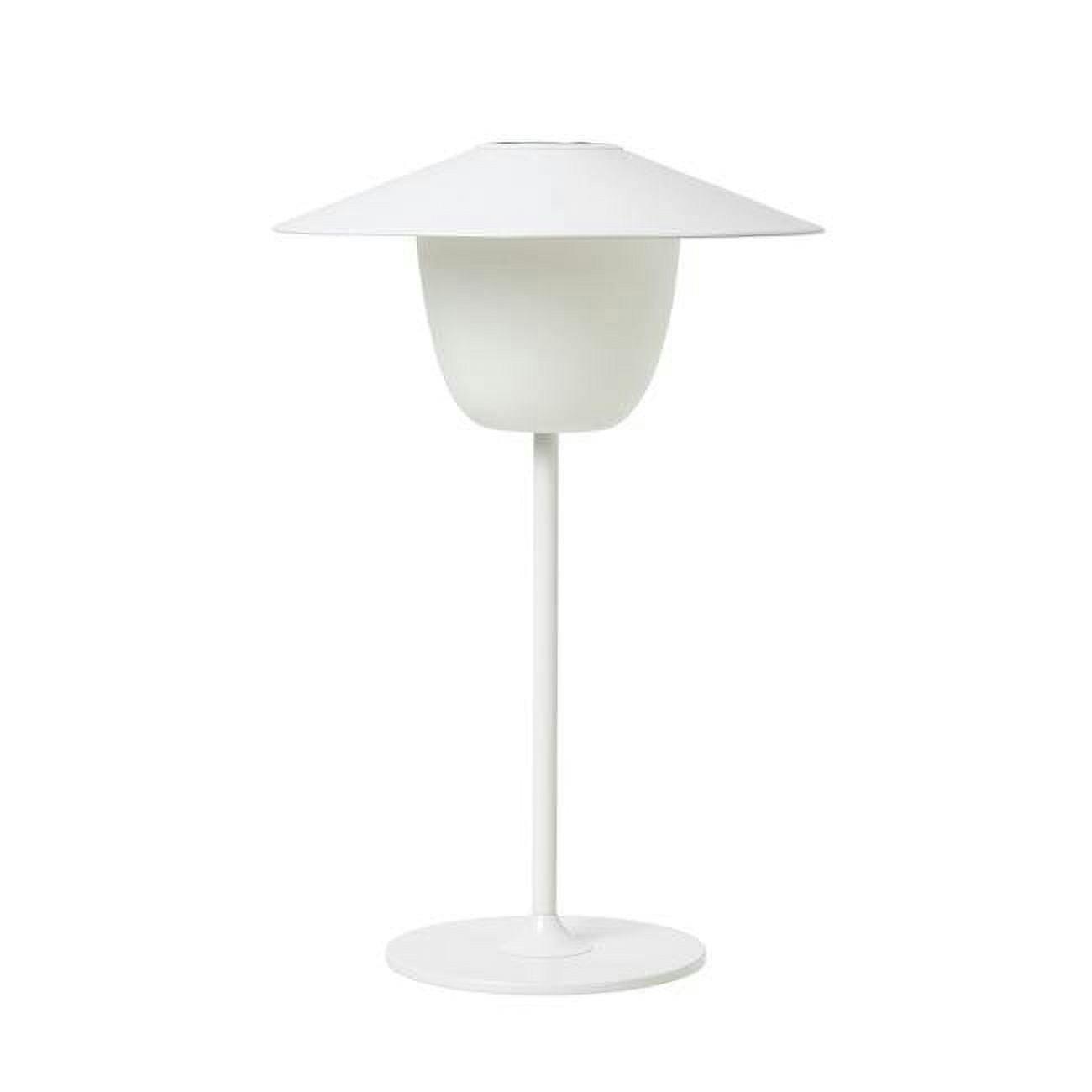 Ani 13" White Metal Novelty Rechargeable LED Table Lamp