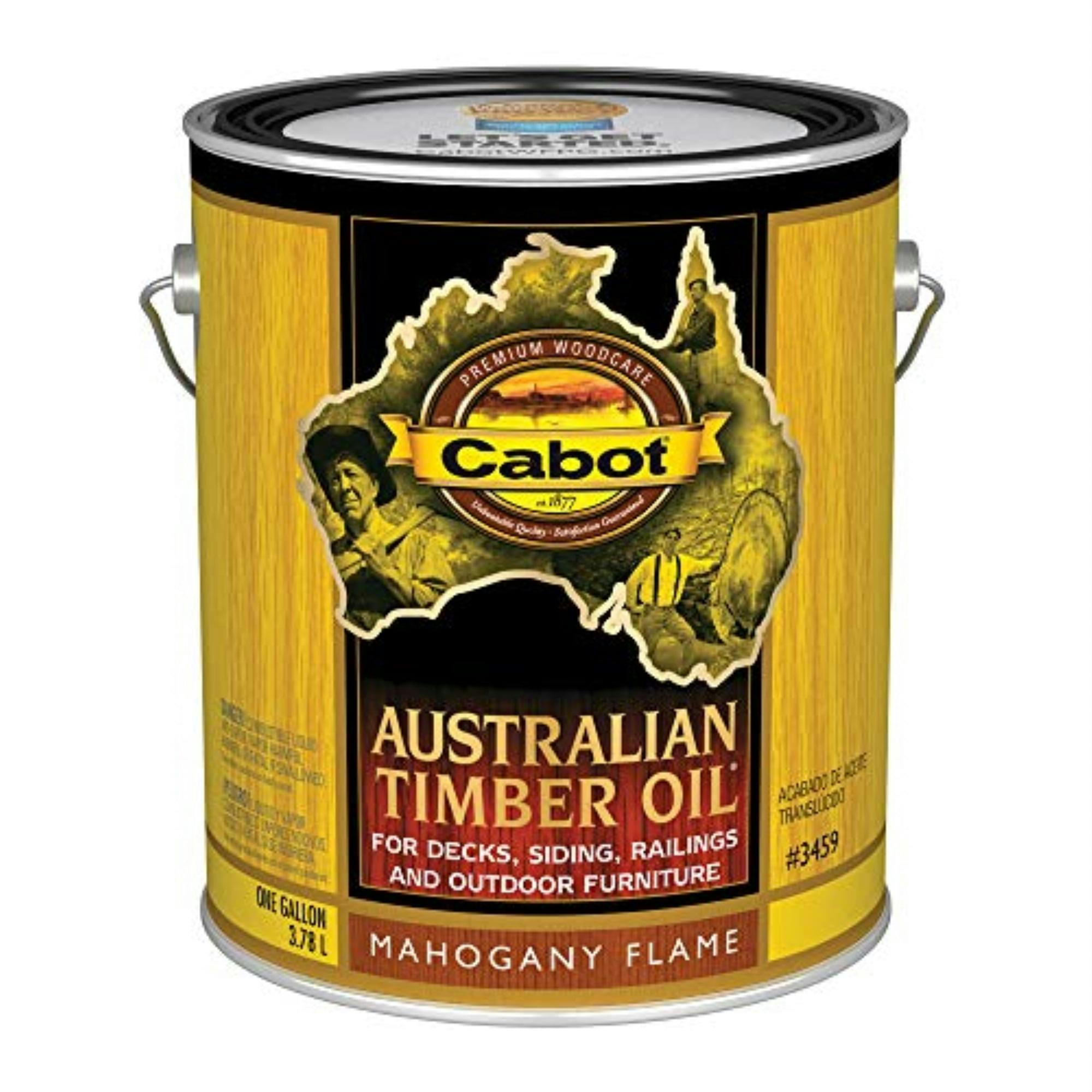 Cabot 1 Gallon Mahogany Flame Oil-Based Timber Protector