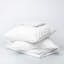 Luxe Comfort Full/Double Floral White Cotton-Polyester Percale Sheet Set