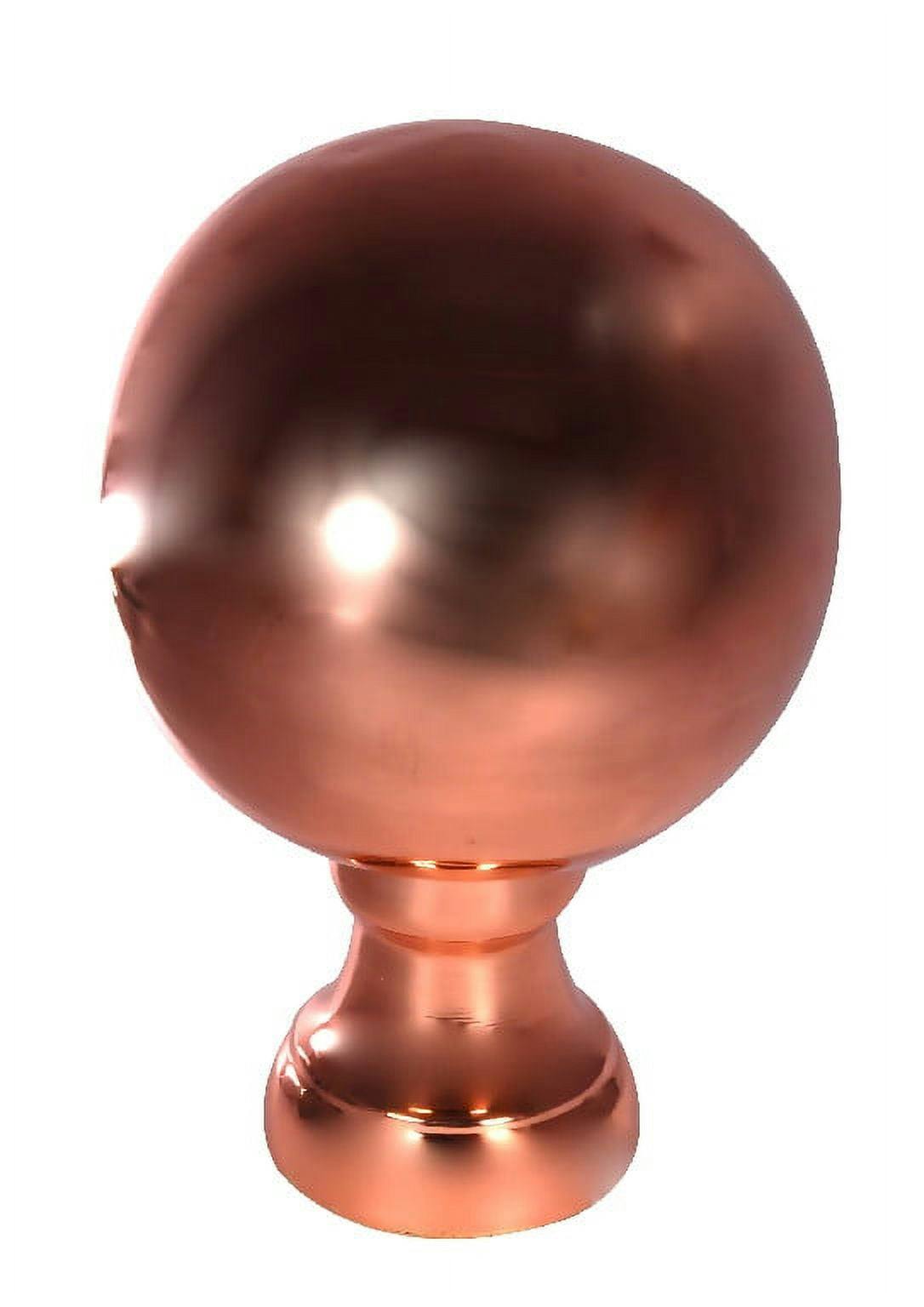 Handcrafted Polished Copper Medium Londoner Rooftop Finial