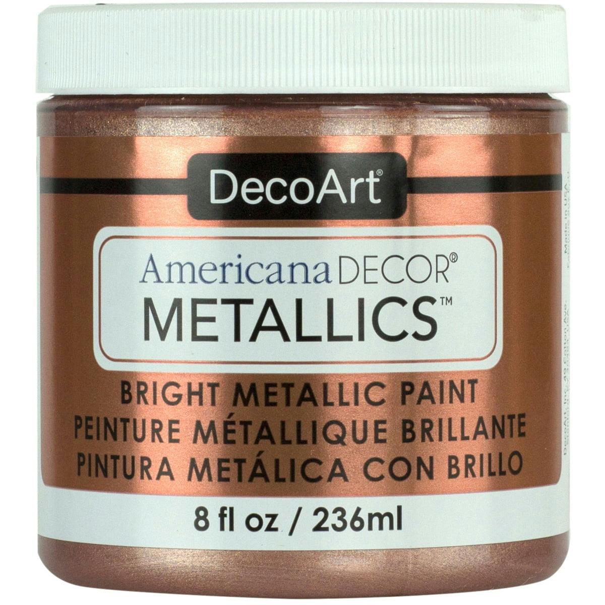 Rose Gold Luxe Metallic 8oz Interior Paint for Small Projects