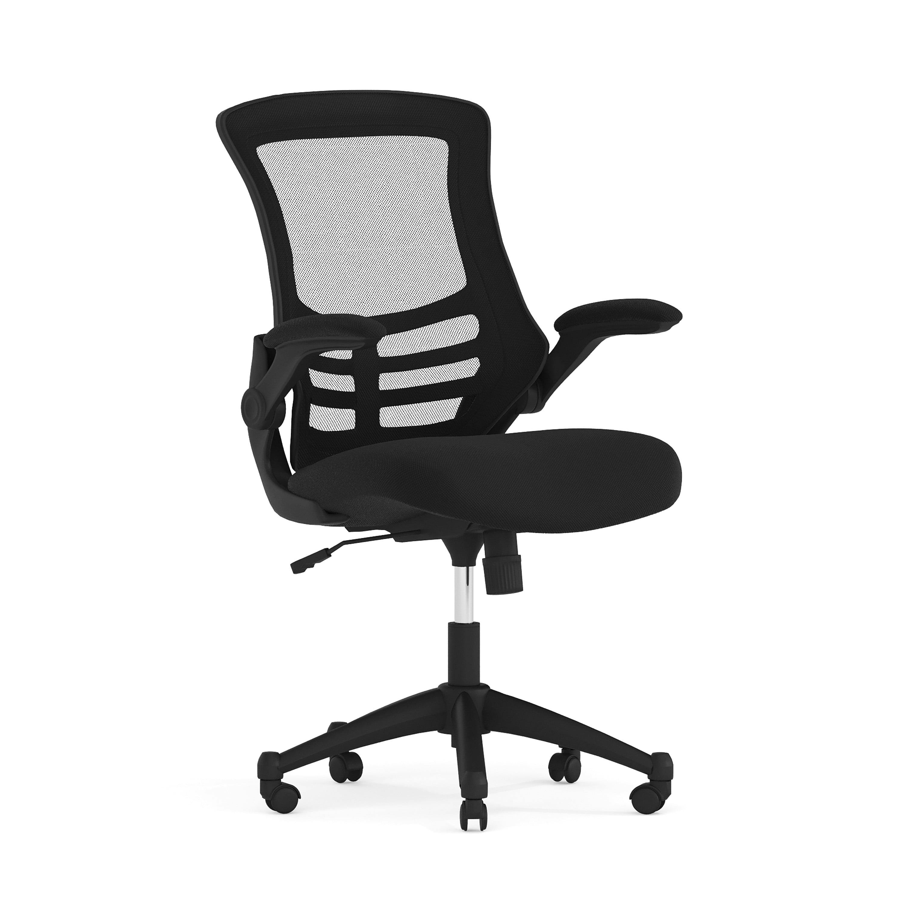 ErgoFlex 360 Black Mesh Adjustable Task Chair with Lumbar Support