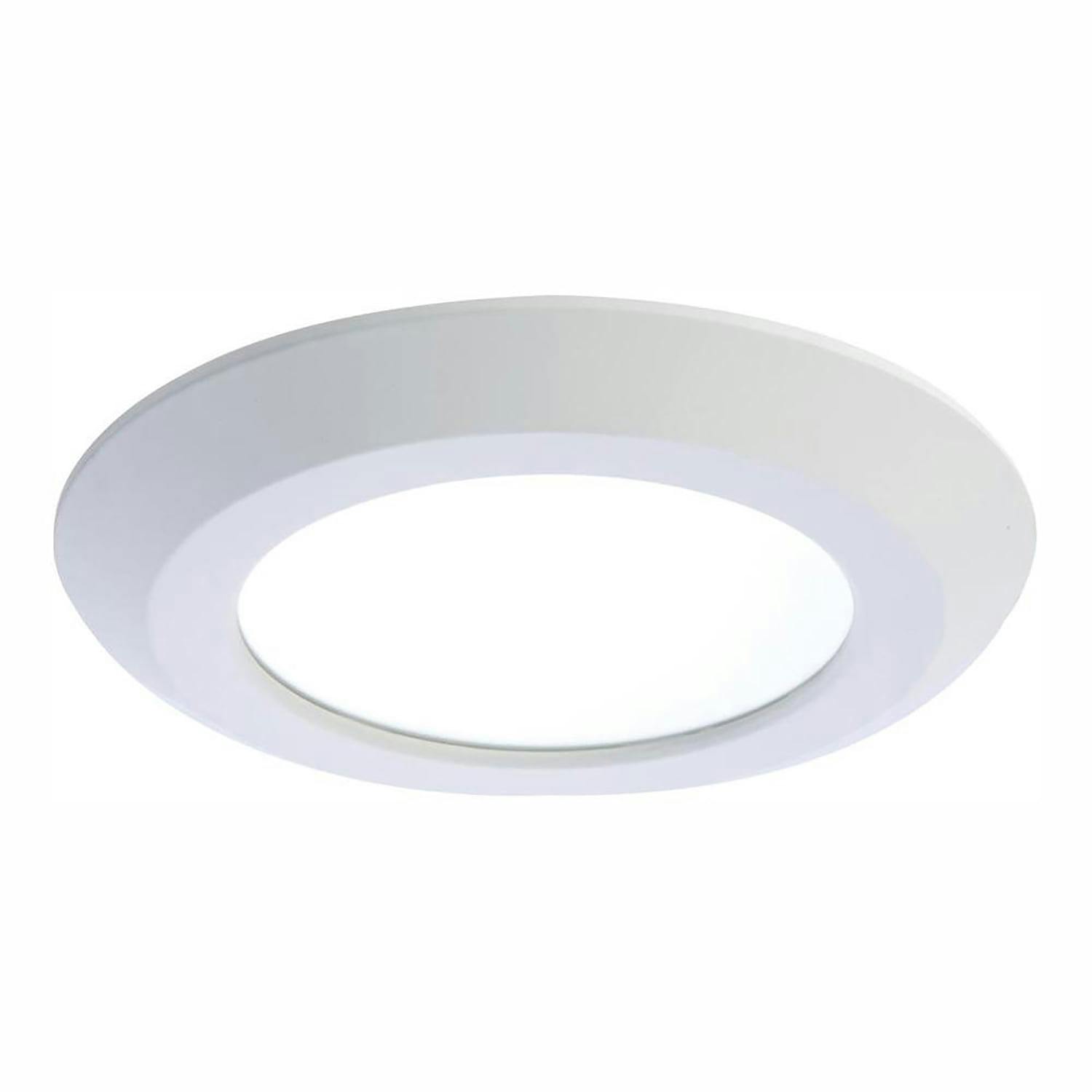 Halo Matte White Energy-Efficient LED Recessed Downlight, 6 in.