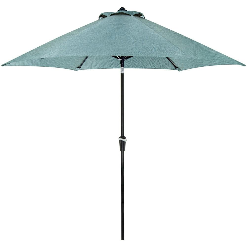 Lavallette Classic Cool Blue 9-Foot Weather-Resistant Patio Umbrella