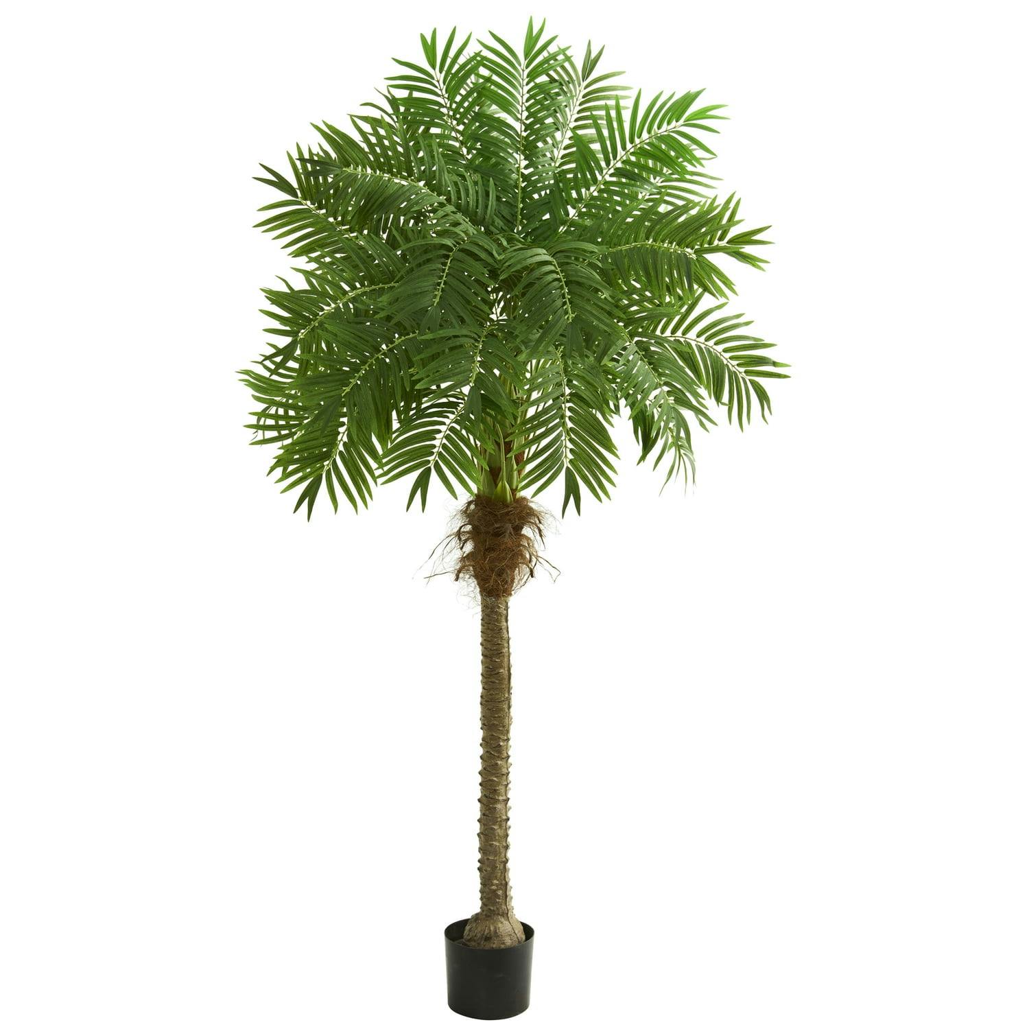 Tropical Majesty Robellini Palm 82" Artificial Floor Plant in Pot