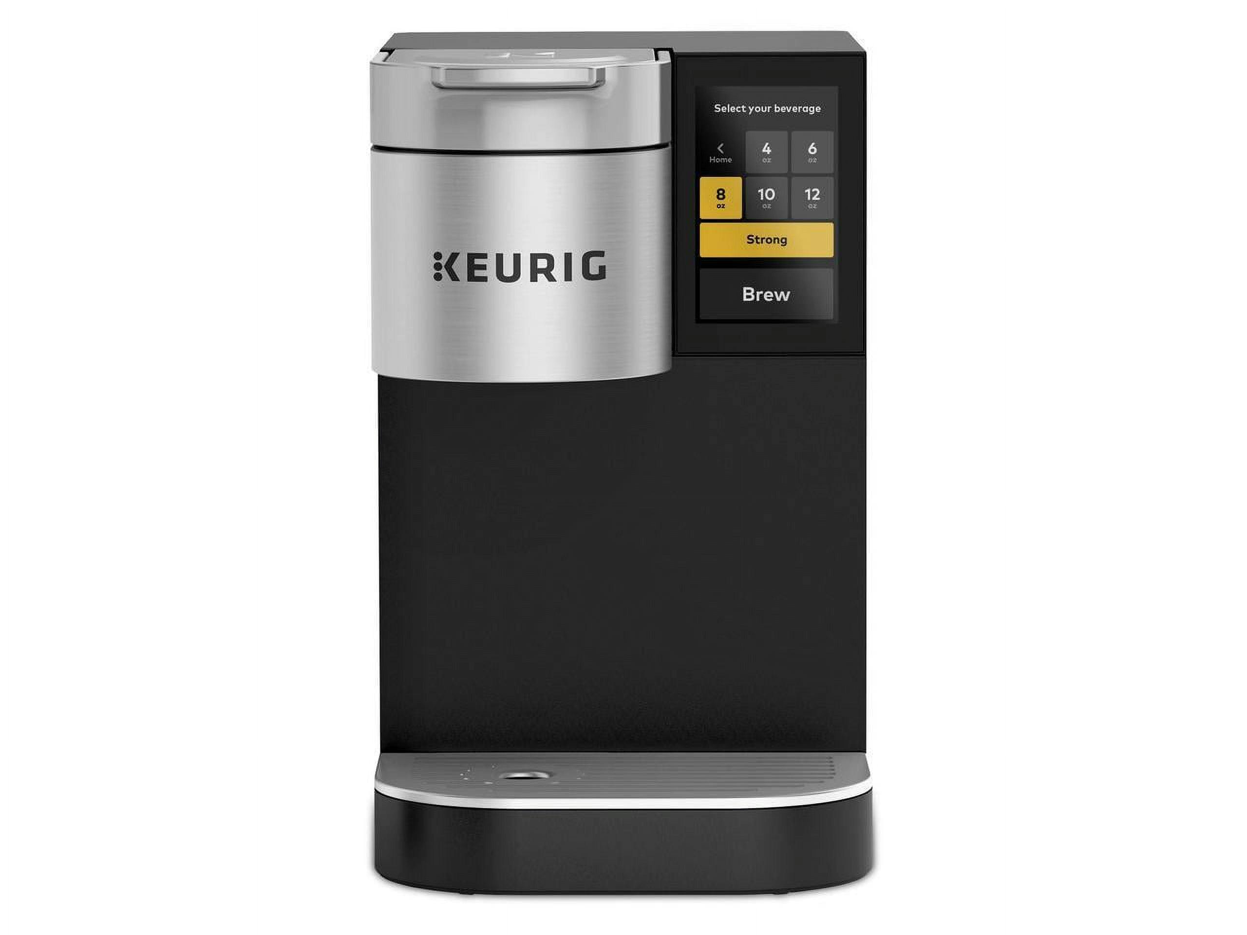 Modern Commercial 5-Cup Programmable Coffeemaker in Black and Silver